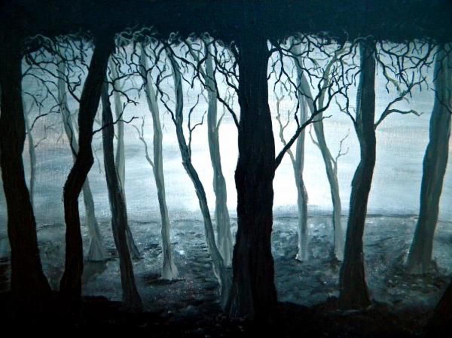 Sabrina Zbasnik painting